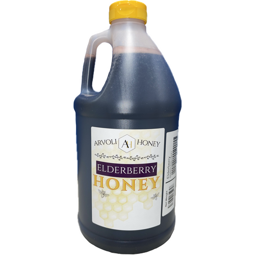 Organic Honeys 1 Gallon Bulk Raw, Unfiltered Honey - 12 LB Jug Of Pure Wildflower Honey By Arvoli Buckwheat Honey - Foto 3